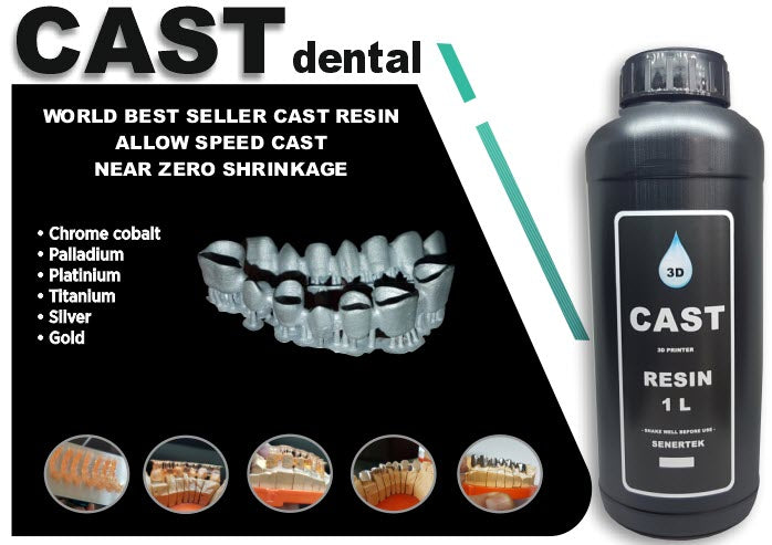 Senertek Cast V3 Dental Wax Based Casting Resin