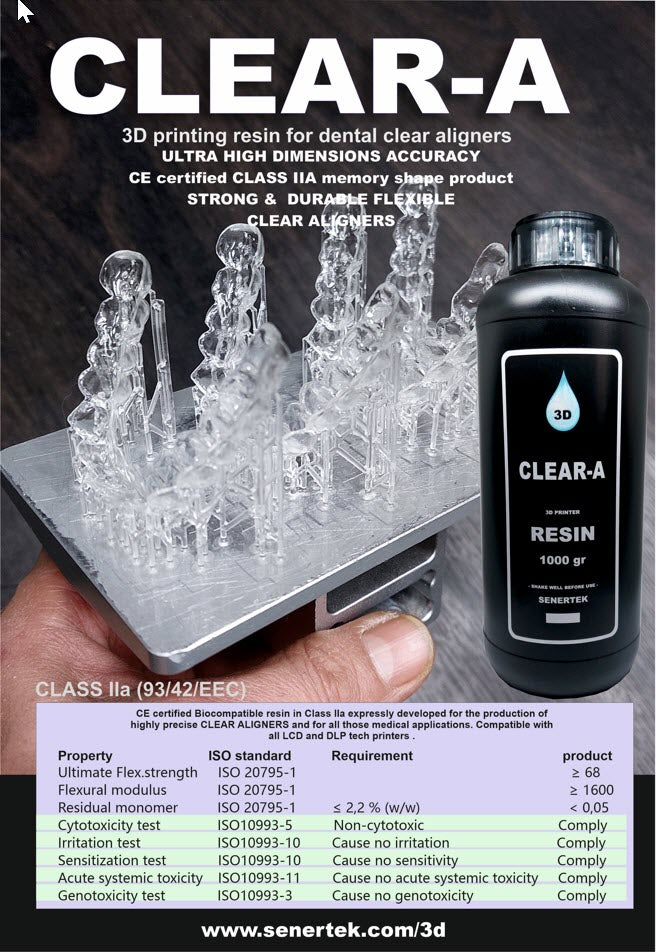 Senertek Clear-A Clear Aligner Resin