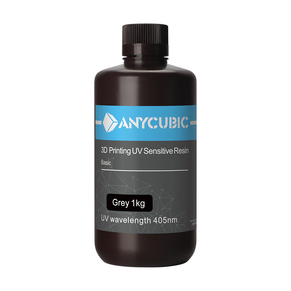 Anycubic Plant Based 1 kg UV Resin - Grey – 3Dream Technology