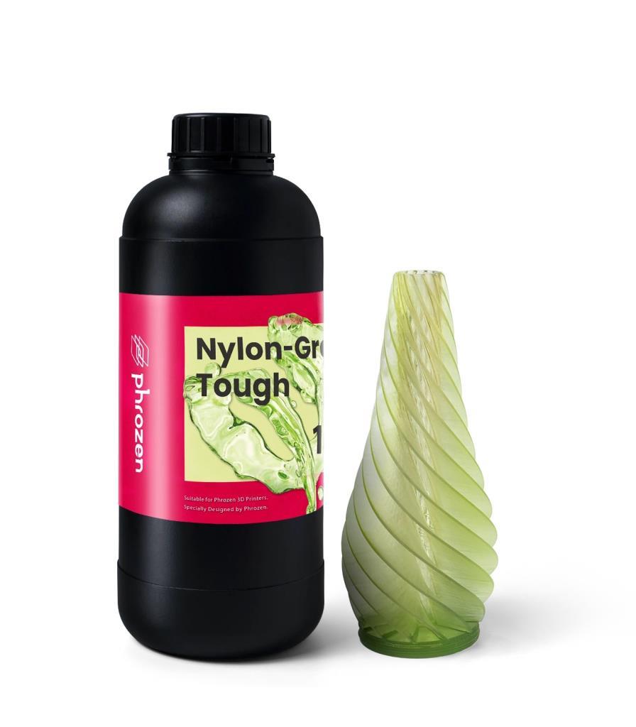 Phrozen 1 kg Nylon - Green Tough UV Resin - Translucent Green